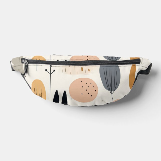 Boho Abstrakt Retro Populäre Sammlung Bauchtasche (Ablage )