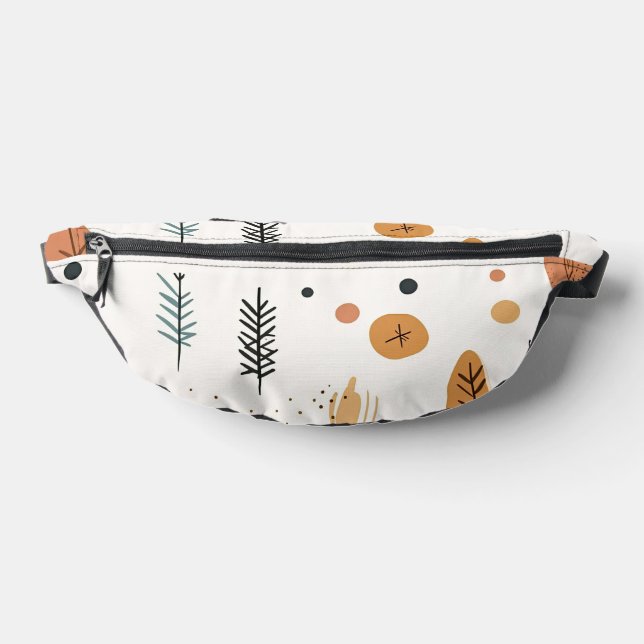 Boho Abstrakt Retro Trendy Collection Bauchtasche (Ablage )