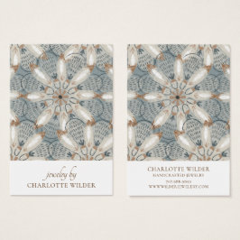 Boho Abstrakte Formen Earring Display Card