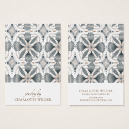 Boho Abstrakte Formen Earring Display Card