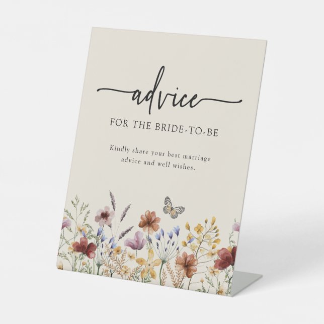 Boho Advice Sockelschild (Vorderseite)