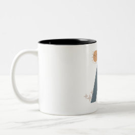 Boho Alphabet Letter A - Tasse