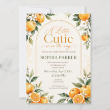 Boho-Aquarell-Baby-Party 'Little Cutie'