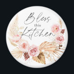 Boho Aquarell Floral Pampas Grass Kühlschrank Magnet<br><div class="desc">Boho Aquarell Floral Pampas Grass Kitchen Kühlschrank Magnet</div>