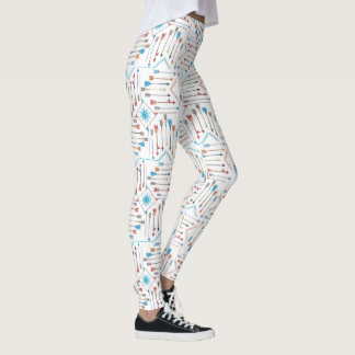 Boho Arrows und Sun V11 White ID748 Leggings