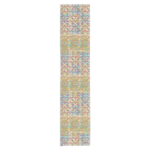Boho Art-Aufbereiterarmoire-Schlafzimmer-Set Kurzer Tischläufer