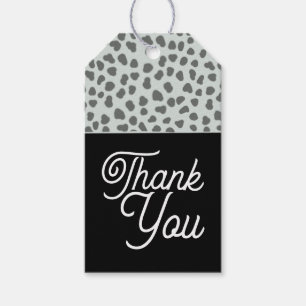 Boho Art Deco Moderner Chic Leopard Geschenkanhänger