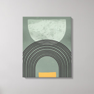 Boho Art Regenbogen Leinwanddruck