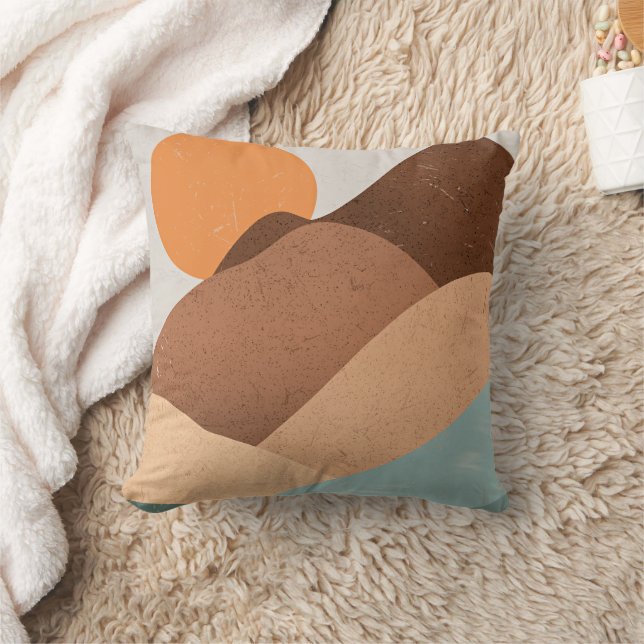 Boho art Sunset Kissen (Decke)