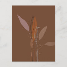 Boho ästhetische Collage Post Card 026