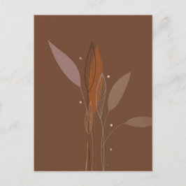 Boho ästhetische Collage Post Card 026 Postkarte