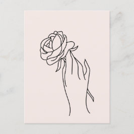 Boho Ästhetische Postkarte 021