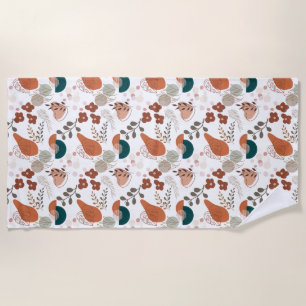 BOHO Ästhetisches Muster A10 Strandtuch