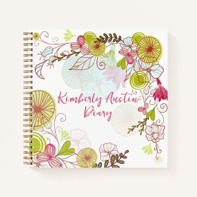 Boho Atelier Notizbuch (Vorderseite)