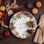 Boho Autumn Brautparty Pappteller<br><div class="desc">Beginnend mit einer fabelhaften, gedruckten Einladung, Set den Ton mit einem einzigartigen Design dann das Thema durch die gesamte Veranstaltung. Ihre Veranstaltung wird von Anfang bis Ende perfekt mit speziellen kleinen Extras. Am Party sollten Sie personalisierte Gastgeschenke für eine besondere Touch in Betracht ziehen. Diese Designs können für Ihren besondere...</div>