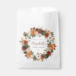 Boho Autumn Bridal Shower Geschenktütchen