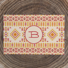 Boho Aztec Mudcloth Visitenkarte