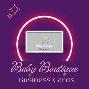 Boho Baby Carriage Boutique New York Visitenkarte
