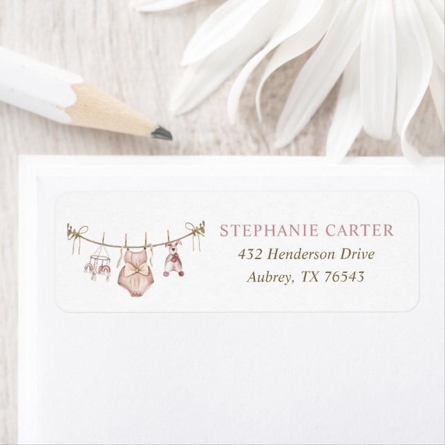 Boho Baby Clothes Boy Baby Dusche Rücksendeadresse (Insitu)