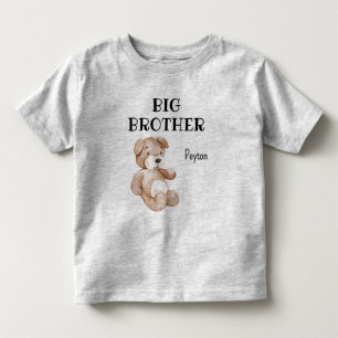 Boho Baby Dusche Niedlich Big Brother 2T bis 5-6T Kleinkind T-shirt
