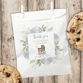 Boho Baby Dusche Vielen Dank, Vintage Rose Geschenktütchen