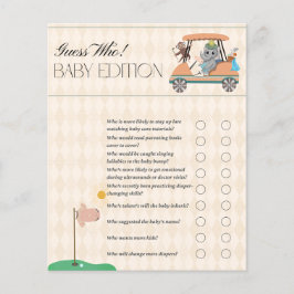 Boho Baby Duwer raten Sie, wer! Baby Edition