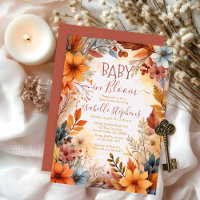 Boho Baby in Bloom Herbst-Blumenrahmen-Baby-Party