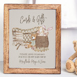 Boho Baby Shower Cards and Gifts Kinderzimmer Them Poster<br><div class="desc">Boho Baby Kinderzimmer themed Poster, die Sie für jeden Gebrauch, wie Cards & Geschenke personalisieren können. Das Design umfasst Kinderzimmer-Illustrationen wie Bassinette und Babydecke, Teddybär, Spielwarenkorb, Hund und Holzspielzeug. Wasserfarbe, geschlechtsneutrales Design in natürlichen Erdtönen und gedämpften Farben. Bitte stöbern Sie in meiner Boho Baby Kinderzimmer Collection nach passenden Artikeln oder...</div>