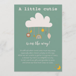 Boho Baby Shower Einladung