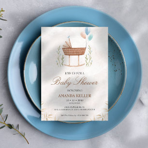 Boho Baby Shower Einladung