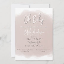 Boho Baby Shower Einladung