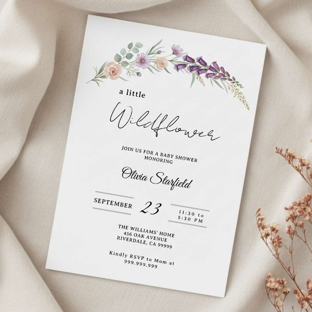 boho baby shower invitation floral baby shower  einladung (Von Creator hochgeladen)