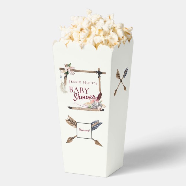 Boho Baby Shower Southwestern Arrow Geschenkschachtel (Geplatzt)