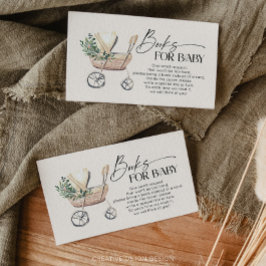 Boho Baby Stroller Gender Neutral Books for Baby Begleitkarte