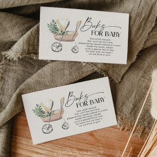 Boho Baby Stroller Gender Neutral Books for Baby Begleitkarte