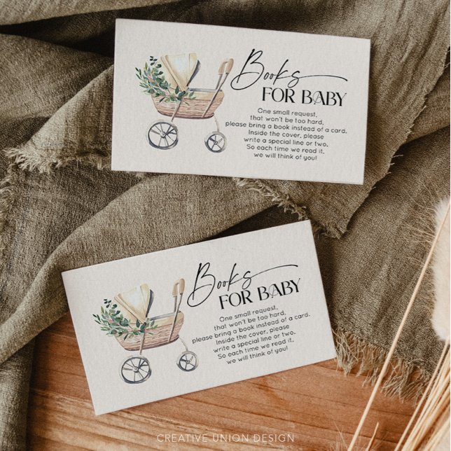 Boho Baby Stroller Gender Neutral Books for Baby Begleitkarte (Von Creator hochgeladen)