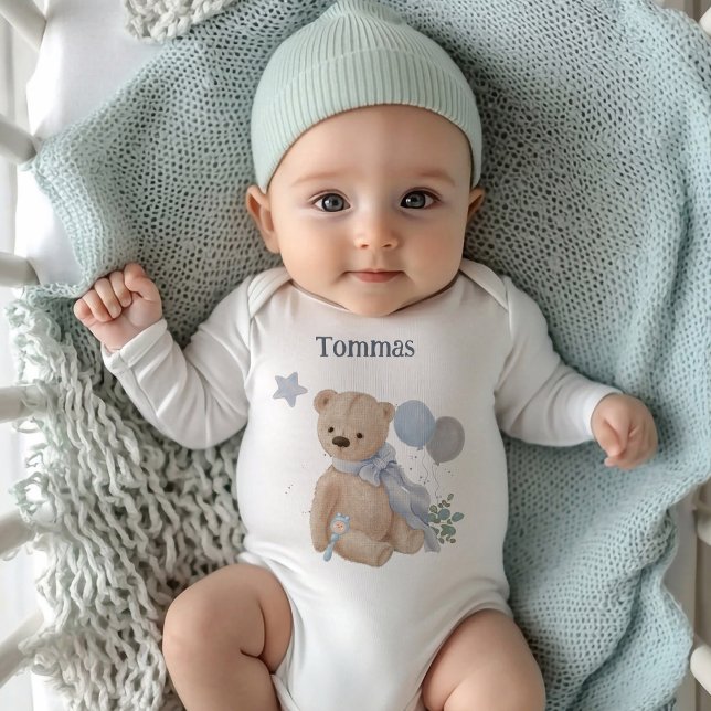 Boho Baby Teddy Bär Baby Dusche Strampler (Von Creator hochgeladen)