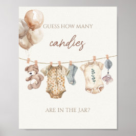 Boho Babykleidung schätzt, wie viele Kanadier Poster