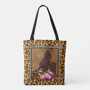 BOHO BARREL RACER BARREL RACING LEOPARD DRUCK