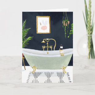 Boho Bath I Karte
