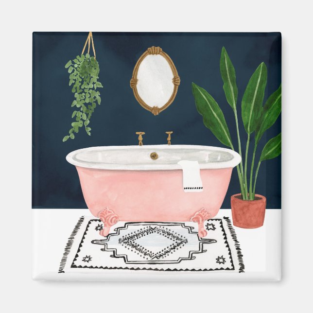 Boho Bath II Magnet (Vorne)