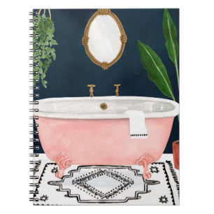 Boho Bath II Notizblock