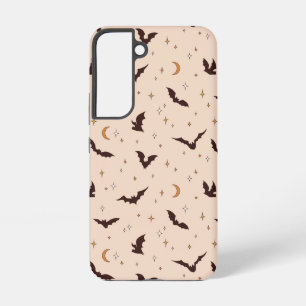 Boho Bats and Stars Halloween Pattern Samsung Galaxy Hülle