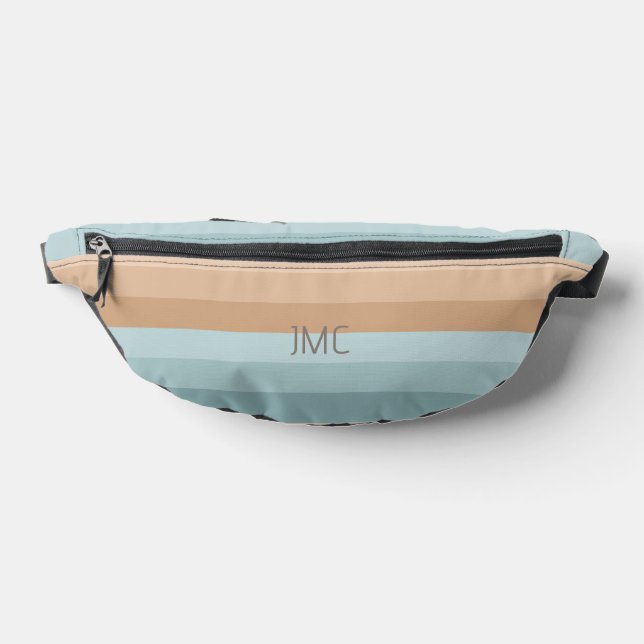 Boho Beach Vibes Mit Monogramm gestrichen Bauchtasche (Ablage )