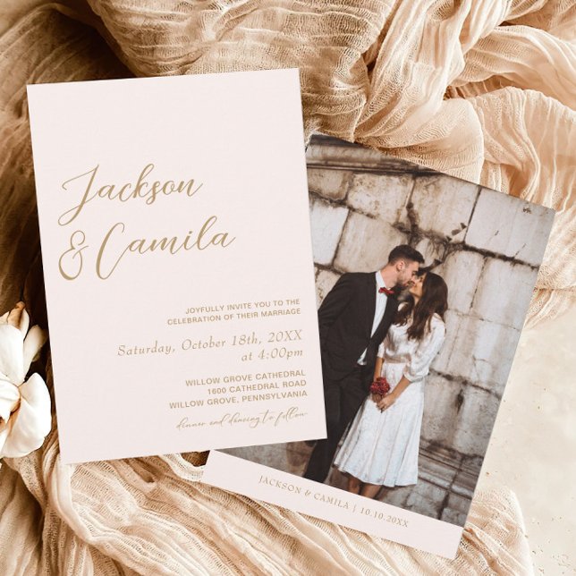 Boho Beach Wedding Einladung (Von Creator hochgeladen)