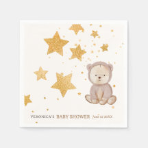 Boho Bear Celestial Baby Shower