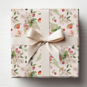 Boho-Beeren Geschenkpapier