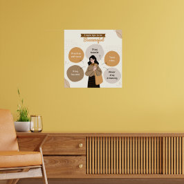 Boho Beige Inspiration Poster
