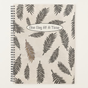 Boho Beige Vintag botanisch einen Tag nach dem and Planer