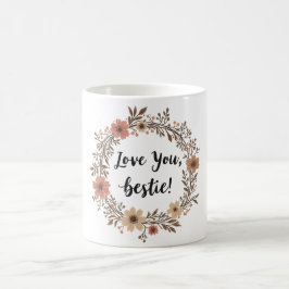 Boho Bestie Liebe Kaffeetasse